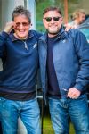 Steve Murray with Shaun Ryder at G-Fest 